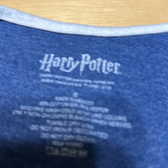 Harry Potter ravens law house sorting hat women’s small striped sleeve books - Picture 5 of 6